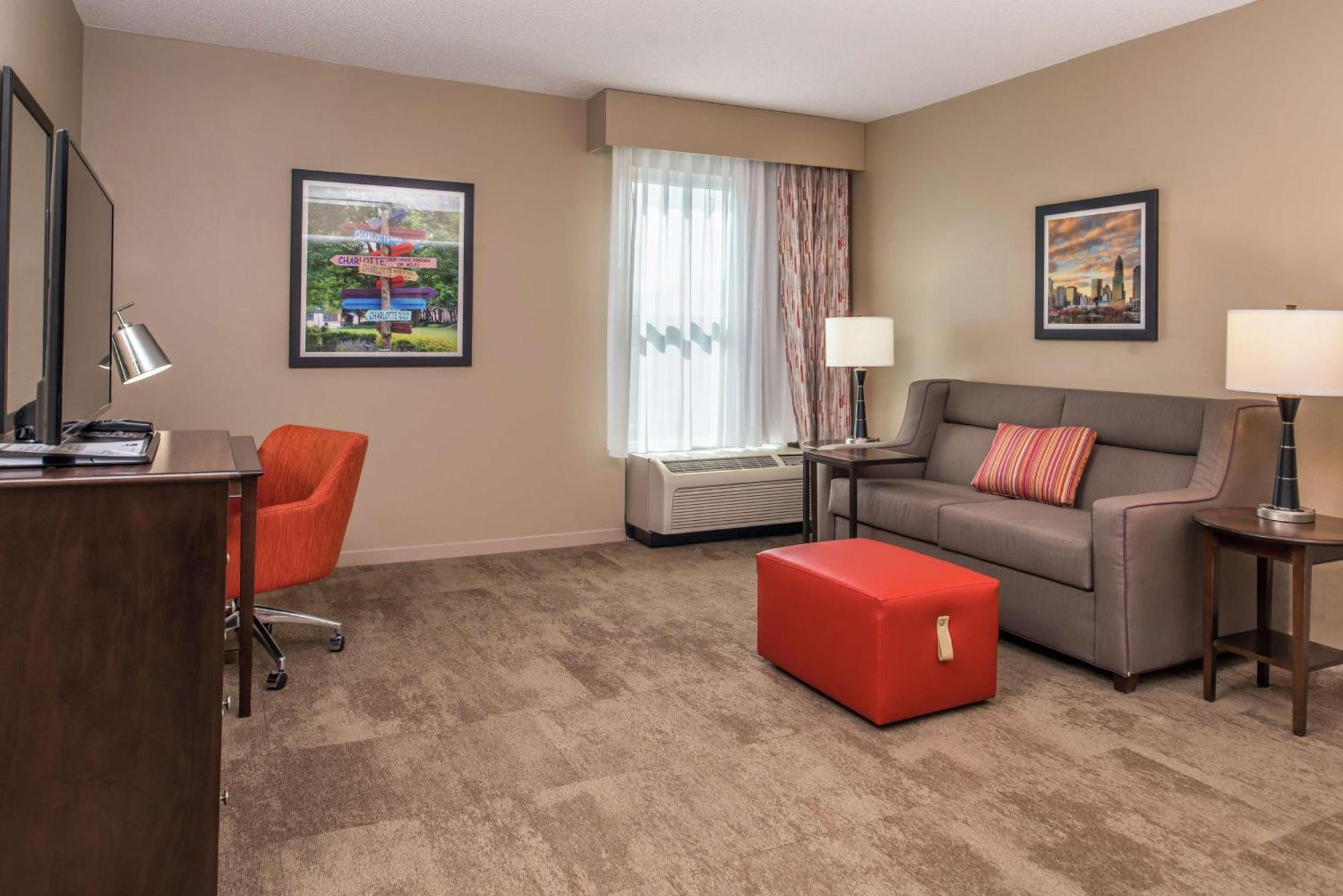 Hampton Inn & Suites Charlotte Arrowood Rd Bagian luar foto